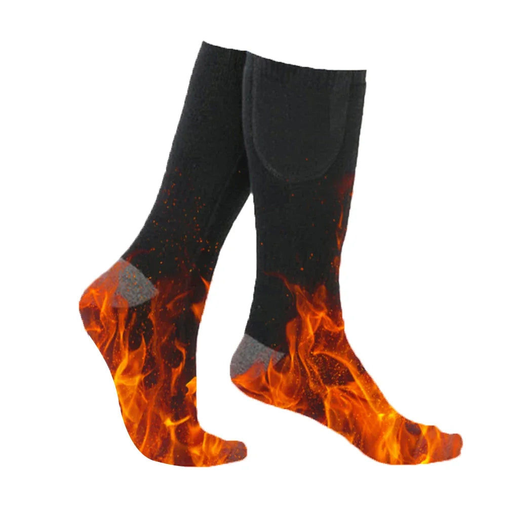 Electric Heated Socks Cold-Proof Foot Warmer | Rechargeable Long Battery Life |