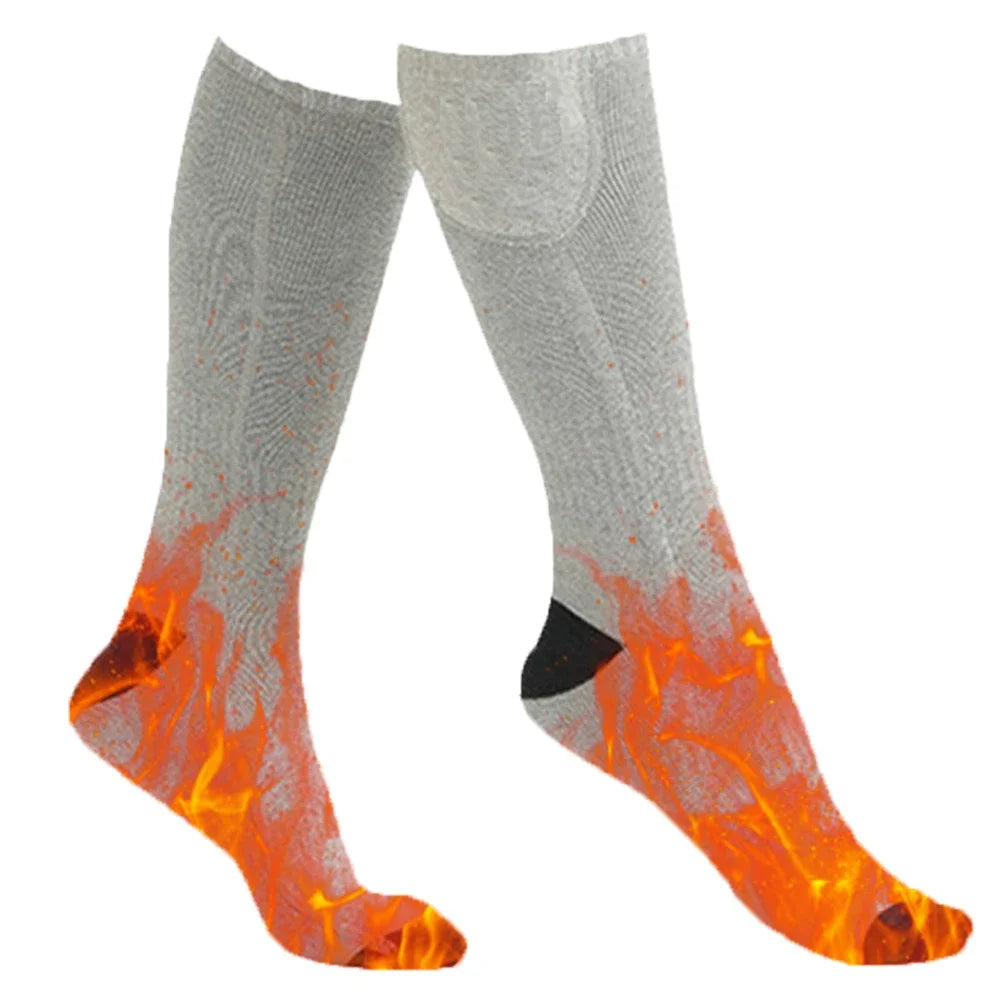 Electric Heated Socks Cold-Proof Foot Warmer | Rechargeable Long Battery Life |